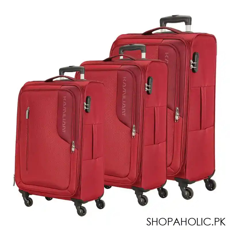 Kamiliant Luggage Kojo + SP, Medium, 67.5x47x28 cm, Burgundy - Image 2