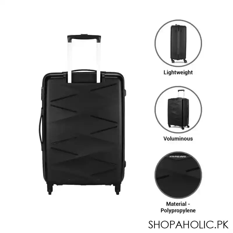 Kamiliant Luggage Triprism, Medium, 67.5x47x28 cm, Black - Image 3