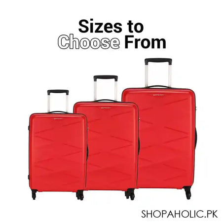 Kamiliant Luggage Triprism, Medium, 67.5x47x28 cm, Red - Image 3