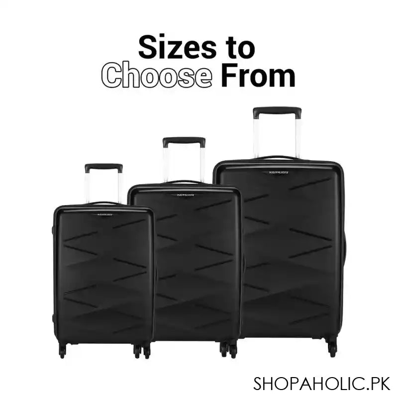 Kamiliant Luggage Triprism, Small, 55x37.5x24 cm, Black - Image 2