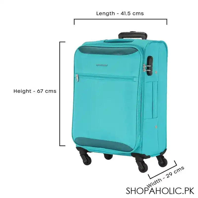 Kamiliant Luggage Zaka, Medium, 67.5x47x28 cm, Aqmarin - Image 5