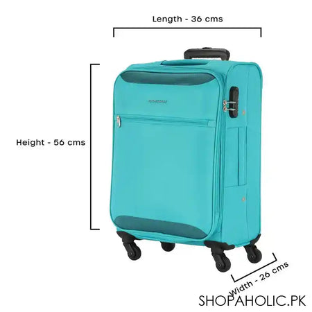 Kamiliant Luggage Zaka, Small, 55x37.5x24 cm, Aqmarin - Image 7
