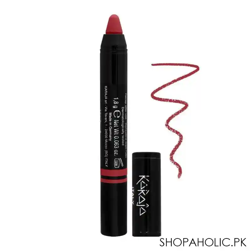 karaja butterfly silky matt jumbo twist featherlight intense lipstick, no. 6 main image