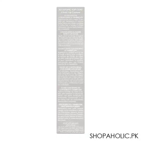 Karaja Wonder Sculpting Top Coat Lip Gloss, No. 1 - Image 2