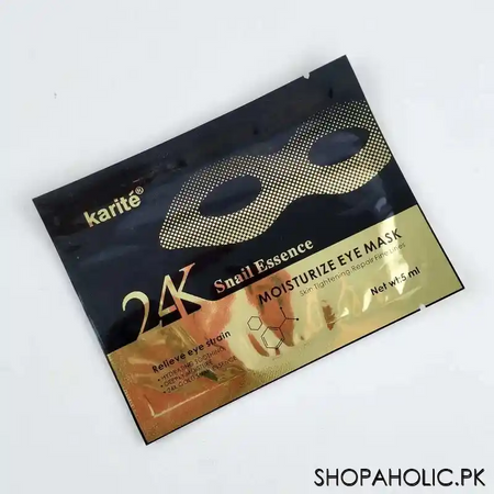 karite 24k snail essence moisturize eye mask main image