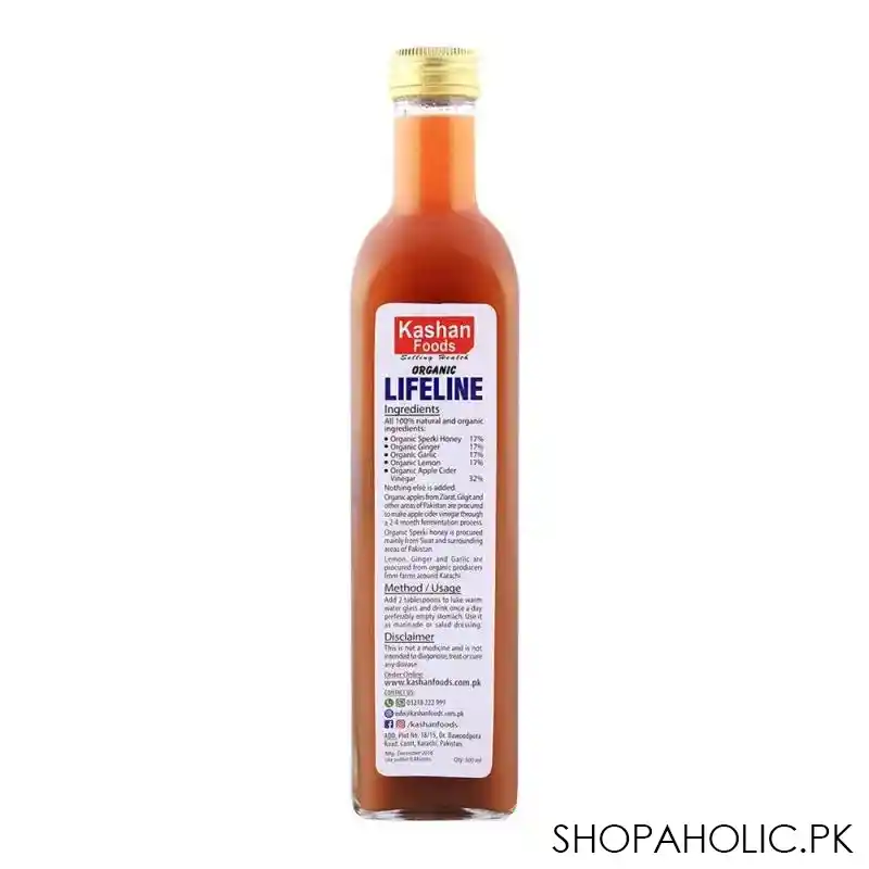kashan foods organic lifeline 500ml image2