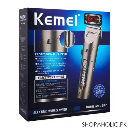 kemei professional electric hair clipper, km 1627 image2