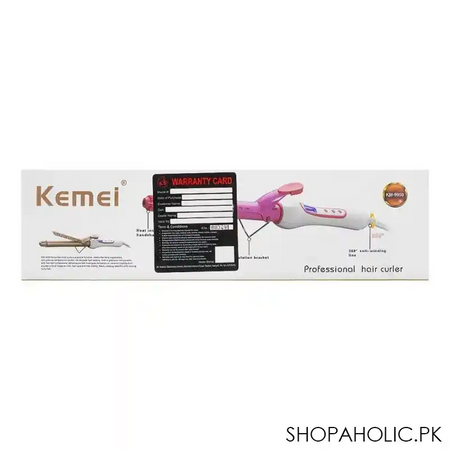 kemei professional hair curler, km 9950 image4