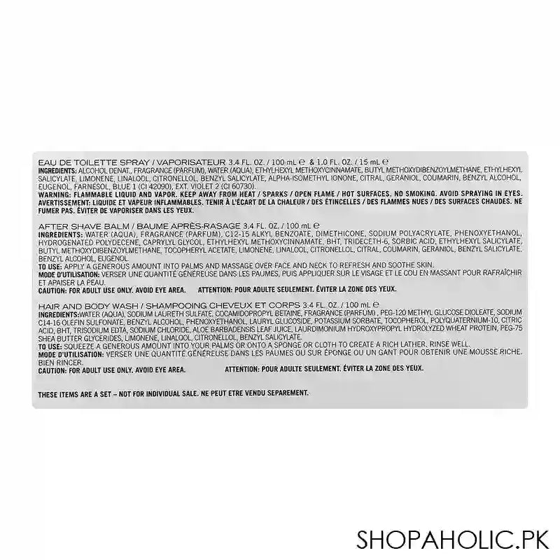 Kenneth Cole Mankind Legacy Perfume Set, Eau de Toilette 100ml and 10ml+Aftershave 100ml+Hair & Body Wash 100ml - Image 2