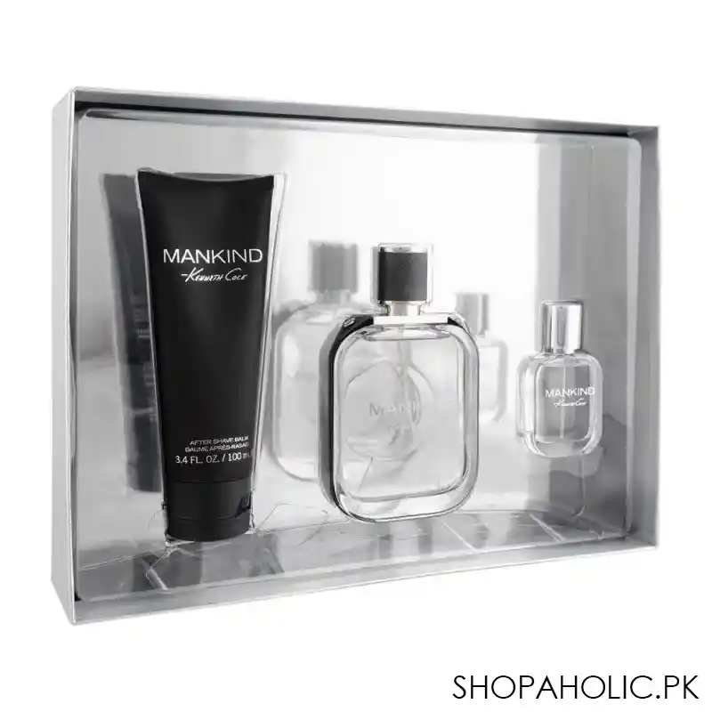 kenneth cole mankind set for men, eau de toilette 100ml + eau de toilette 15ml + after shave balm image2