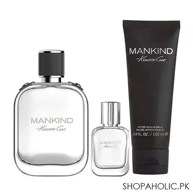 kenneth cole mankind set for men, eau de toilette 100ml + eau de toilette 15ml + after shave balm main image