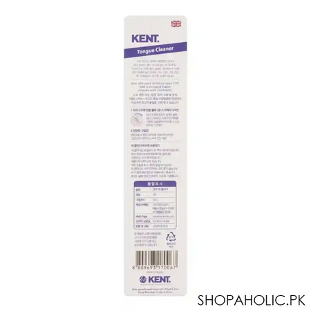 kent 3 scrapper tongue cleaner, blue image2