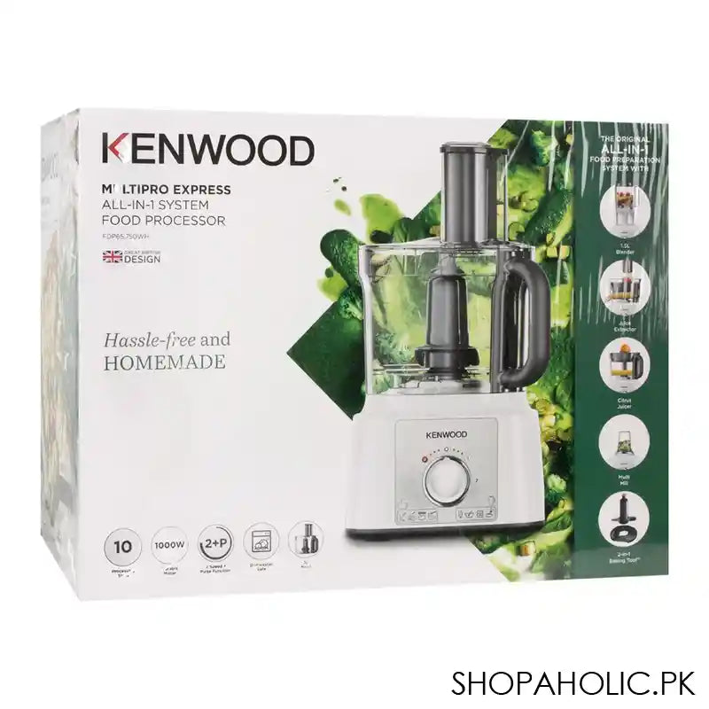 Kenwood All-In-1 Multi Pro Express Food Processor, FDP-65.750WH - Image 8