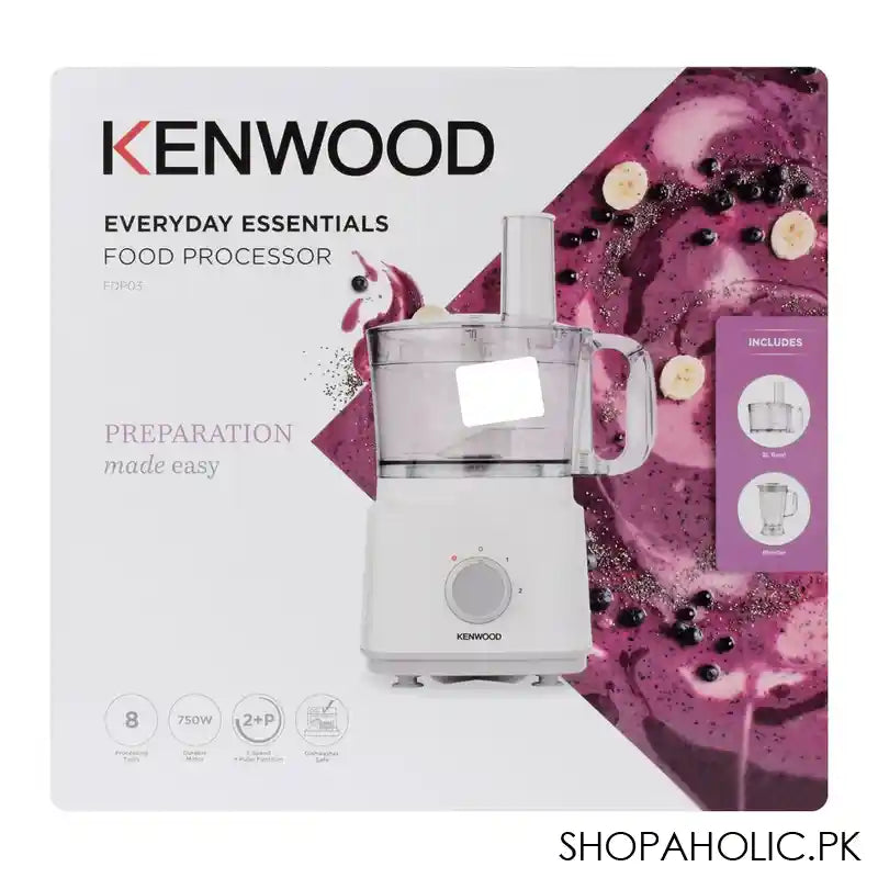 Kenwood Everyday Essentials Food Processor, FDP-03WH - Image 5