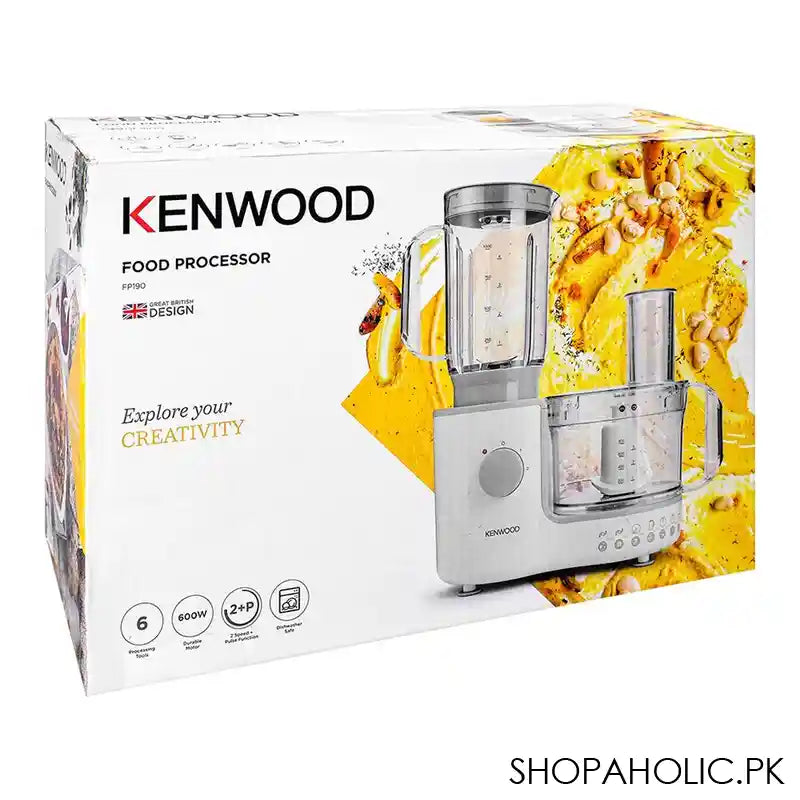Kenwood Food Processor, 600W, FP-190 - Image 2