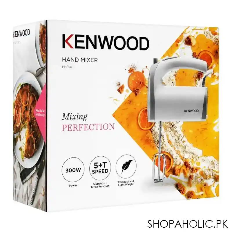 kenwood hand mixer, 300w, 5 speed, hmp 20 image3