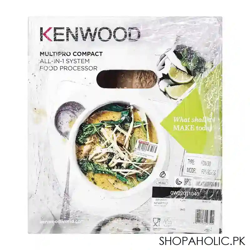 Kenwood Multi Pro Compact Food Processor, 800W, FDM-307SS - Image 5