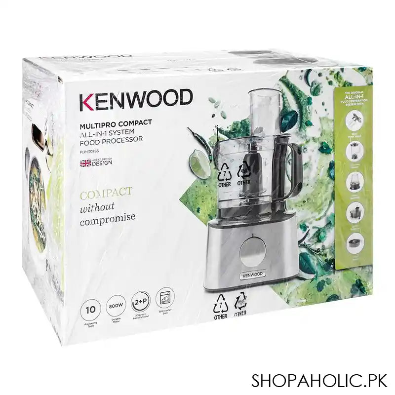 Kenwood Multi Pro Compact Food Processor, 800W, FDM-307SS - Image 2