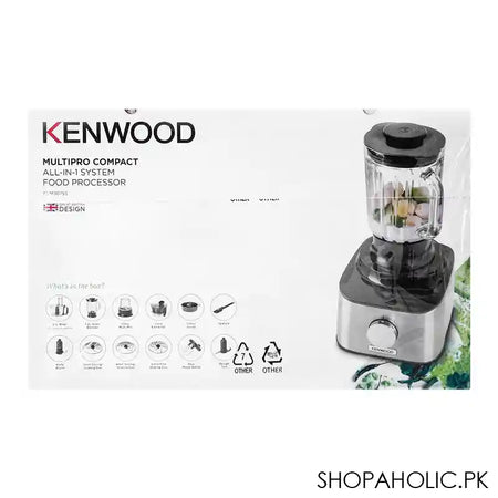 Kenwood Multi Pro Compact Food Processor, 800W, FDM-307SS - Image 4
