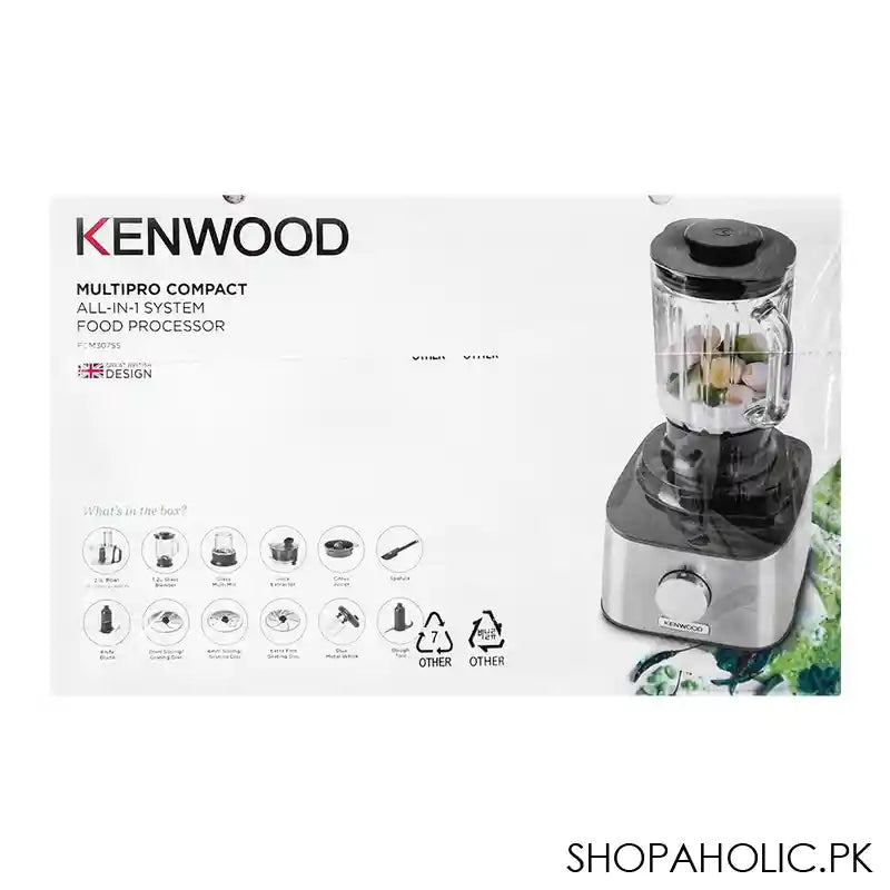 Kenwood Multi Pro Compact Food Processor, 800W, FDM-307SS - Image 4