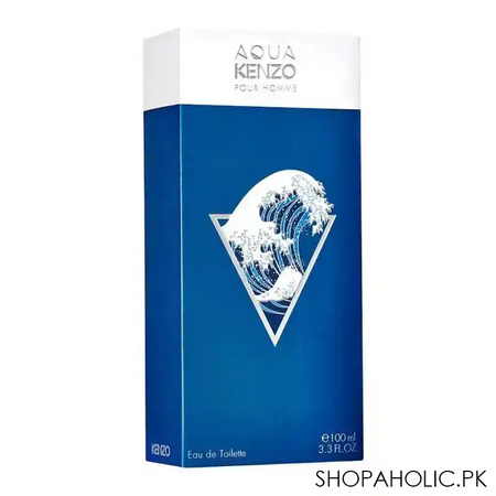 kenzo aqua pour homme eau de toilette, fragrance for men, 100ml image3
