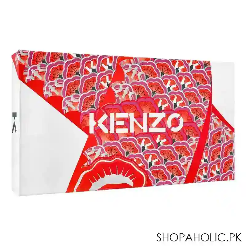 kenzo flower by kenzo set eau de parfum, 100ml + eau de parfum, 15ml + body milk, 75ml main image