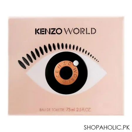 kenzo world eau de toilette, fragrance for women, 75ml image2