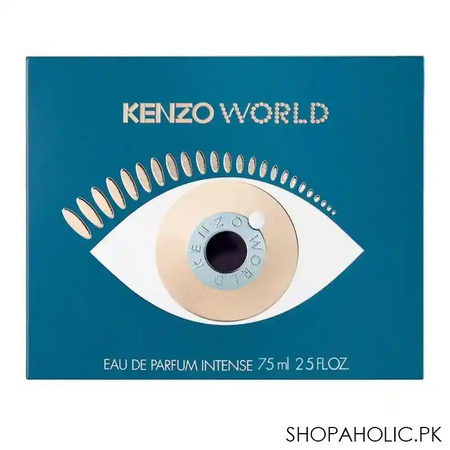 kenzo world intense eau de parfum, fragrance for women, 75ml image2