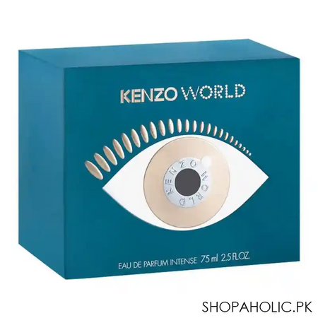 kenzo world intense eau de parfum, fragrance for women, 75ml image3
