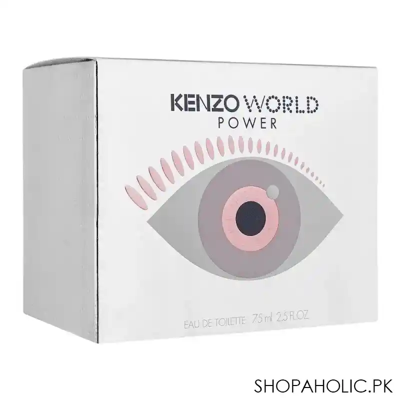 kenzo world power, edt, fragrance for women, 75ml image2