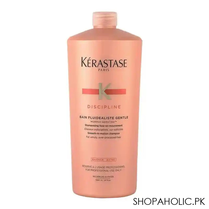 Kerastase Discipline Bain Fluidealiste Shampoo, For Frizzy and Unruly Hair, 1000ml - Main Image