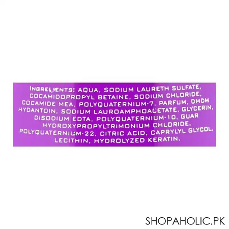 keratin classic shampoo, for smooth, straight, sleek hair, 400ml image3