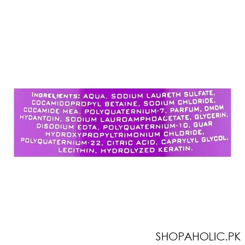 keratin classic shampoo, for smooth, straight, sleek hair, 400ml image3