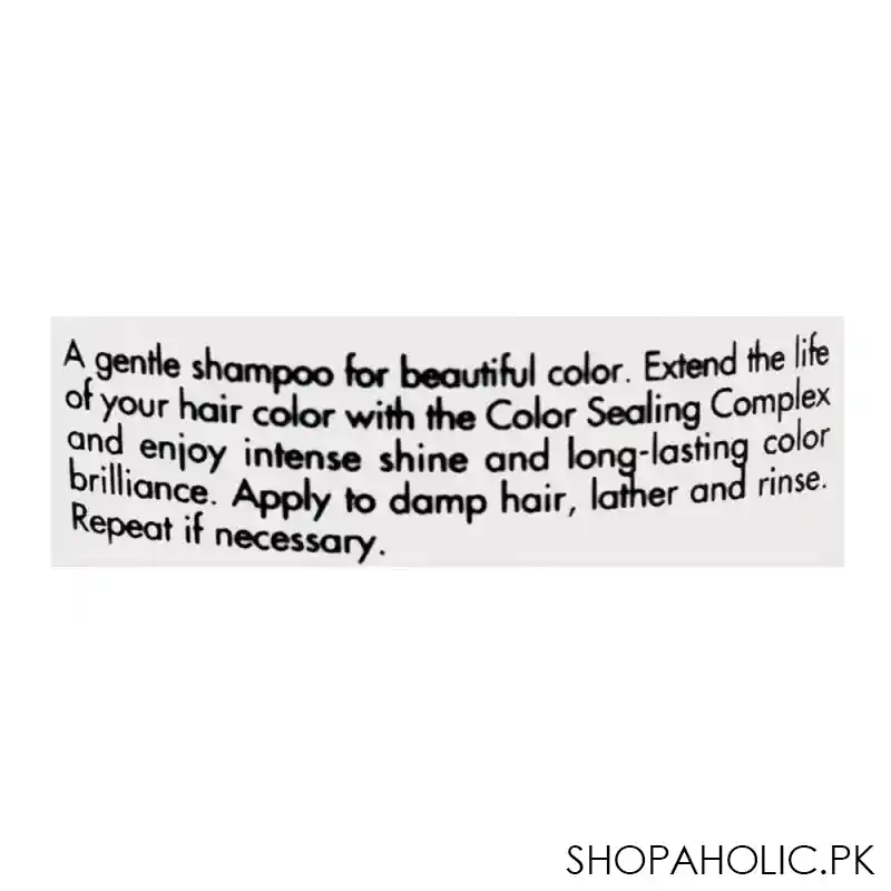 keune care color brillianz shampoo, for color treated hair, 300ml image3
