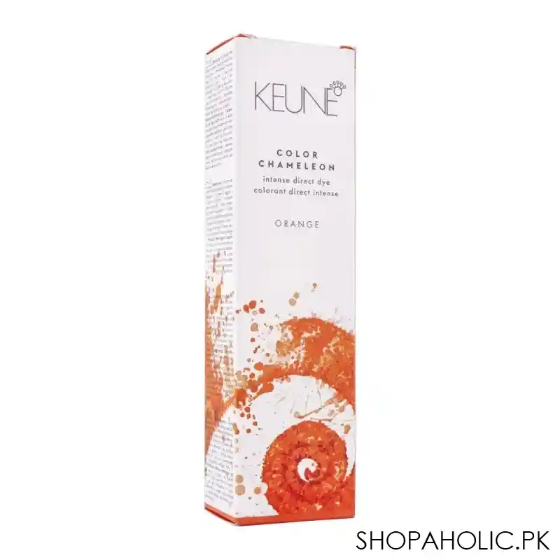 keune color chameleon intense direct dye hair color, orange, 60ml image2