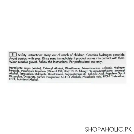 keune keratin straightening rebonding system, neutralization cream, 1000ml image3