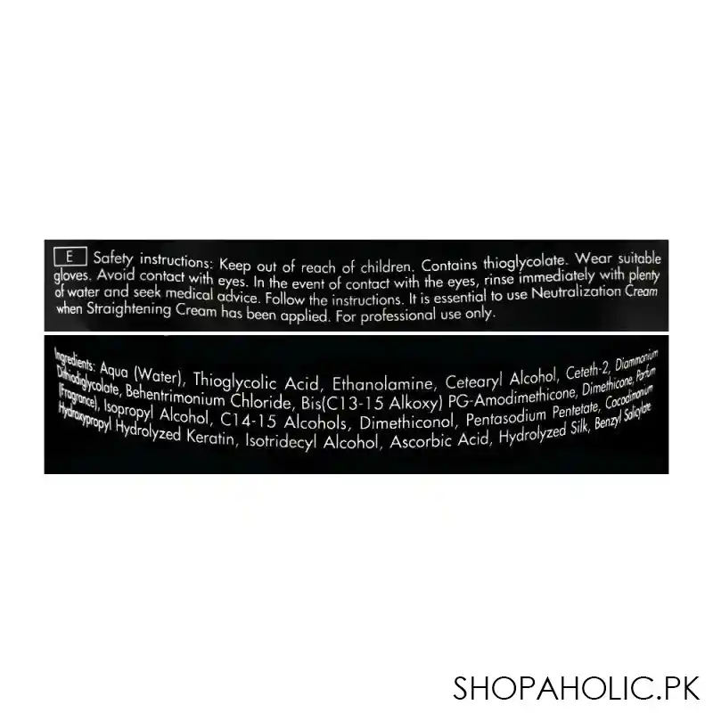 keune keratin straightening rebonding system, straightening cream, normal 1, 400ml image3