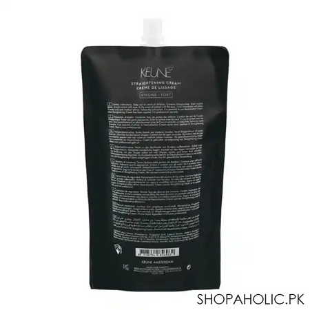 keune keratin straightening rebonding system straightening cream, strong, 400ml image2