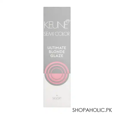 keune semi color ultimate blonde glaze, grey, 60ml image2