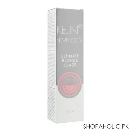 keune semi color ultimate blonde glaze, grey, 60ml main image