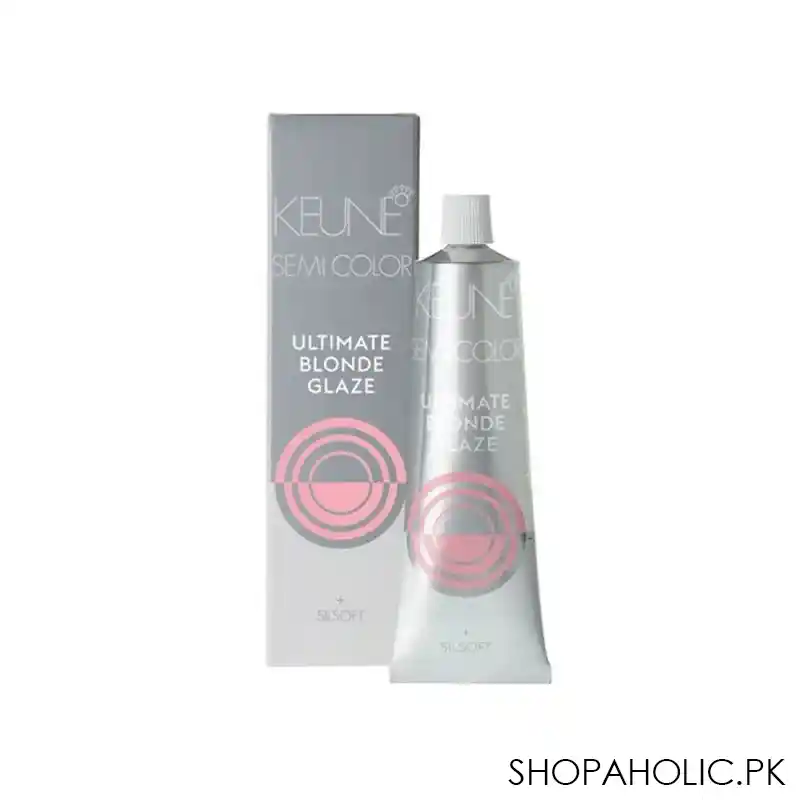 keune semi color ultimate blonde glaze silver, 60ml main image