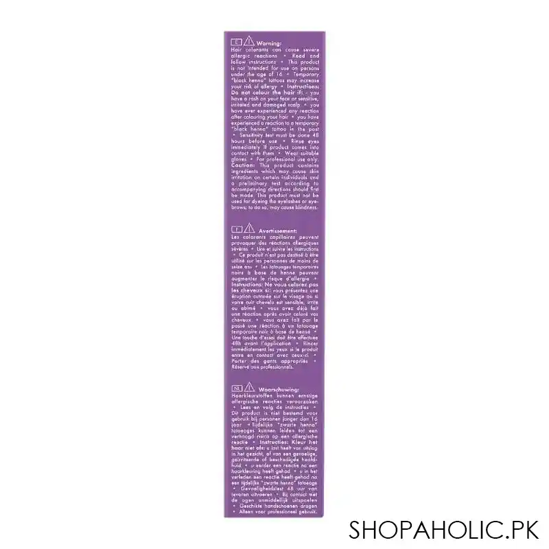 keune semi color ultimate blonde high shine demi permanent color, 10.7, lightest violet blonde image3