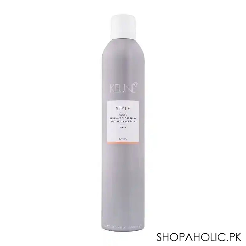 Keune Style Gloss Brilliant Gloss Hair Spray, N-110, 500ml - Main Image