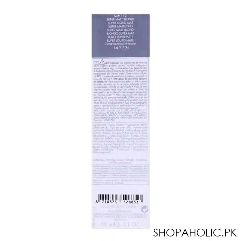 keune tinta color ultimate blonde 1519 super matt blonde image3