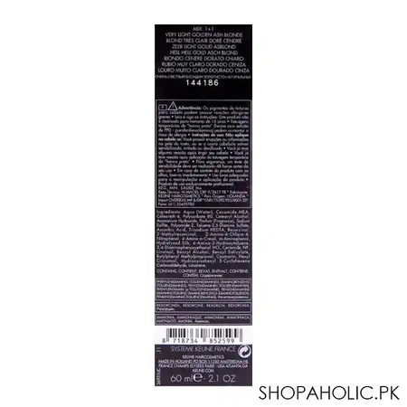 keune tinta color ultimate cover 9.31 very light golden ash blonde image3