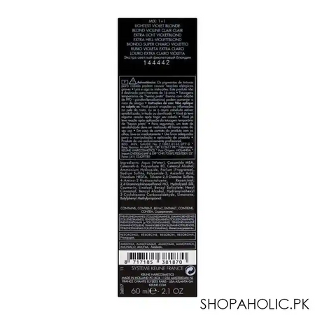 keune tinta hair color, 10.7 lightest violet blonde image3
