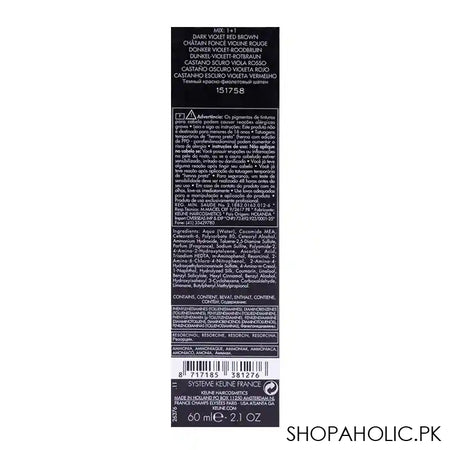 Keune Tinta Hair Color 3.76 Dark Violet Red Brown - Image 3