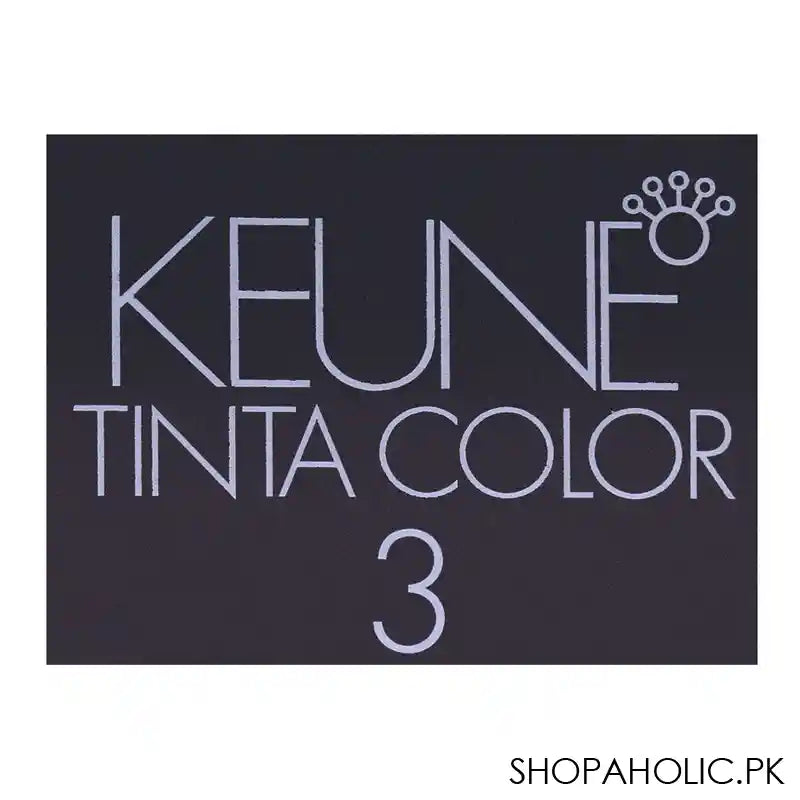 Keune Tinta Hair Color 3 Dark Brown - Image 4