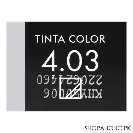 Keune Tinta Hair Color 4.03 Medium Mocha Brown - Image 6