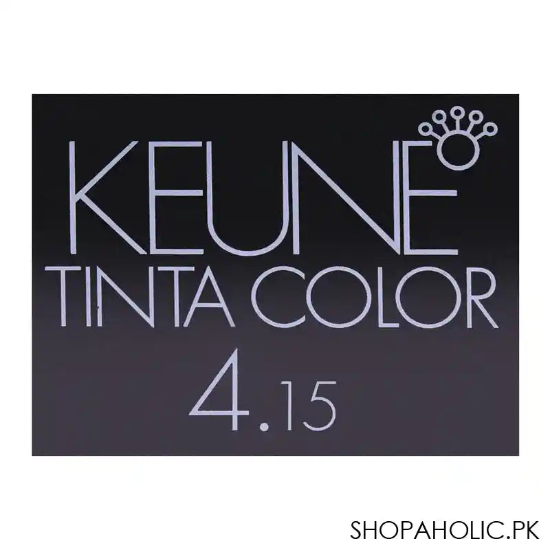 Keune Tinta Hair Color 4.15 Medium Ash Mahogany Brown - Image 4